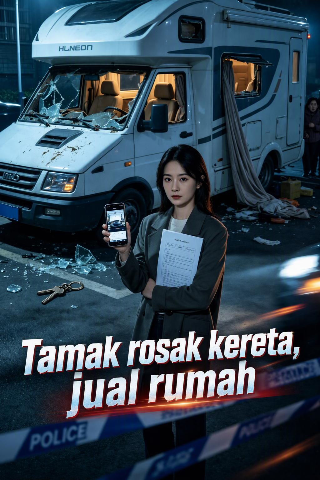 Tamak rosak kereta, jual rumah