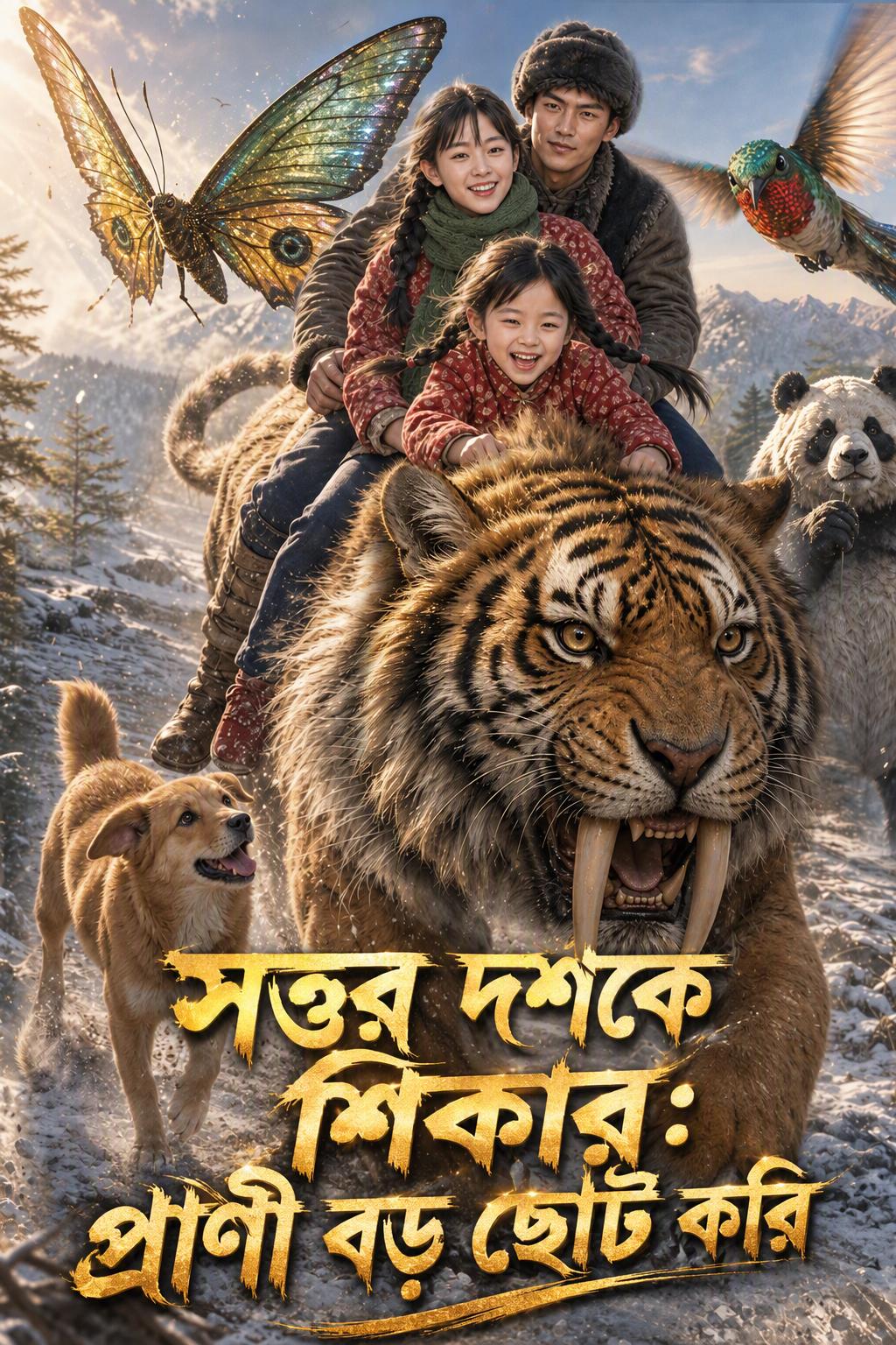 সত্তরের দশকের সেই শিকারি, যে প্রাণীদের আকার বদলাতে পারে