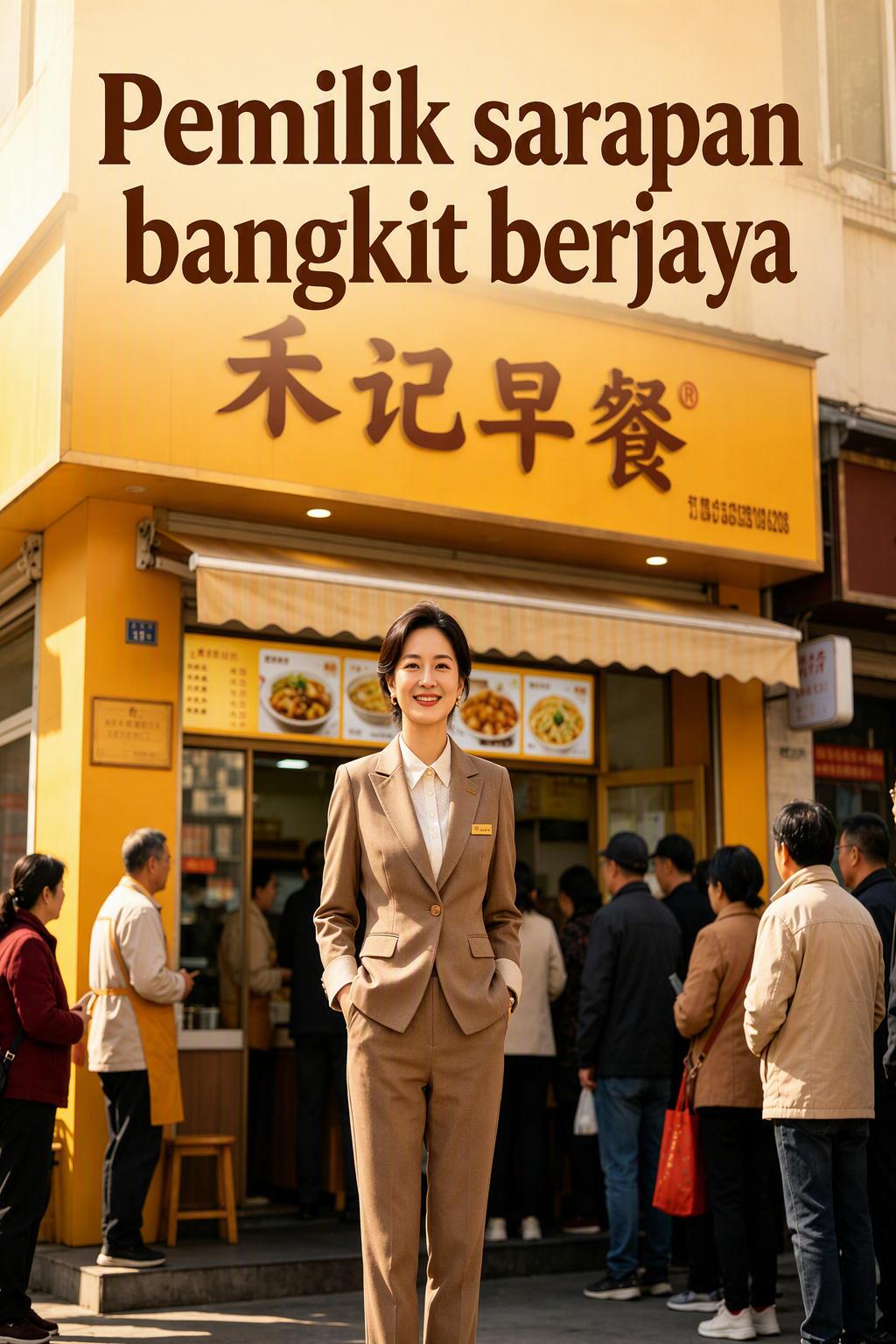 Pemilik sarapan bangkit berjaya
