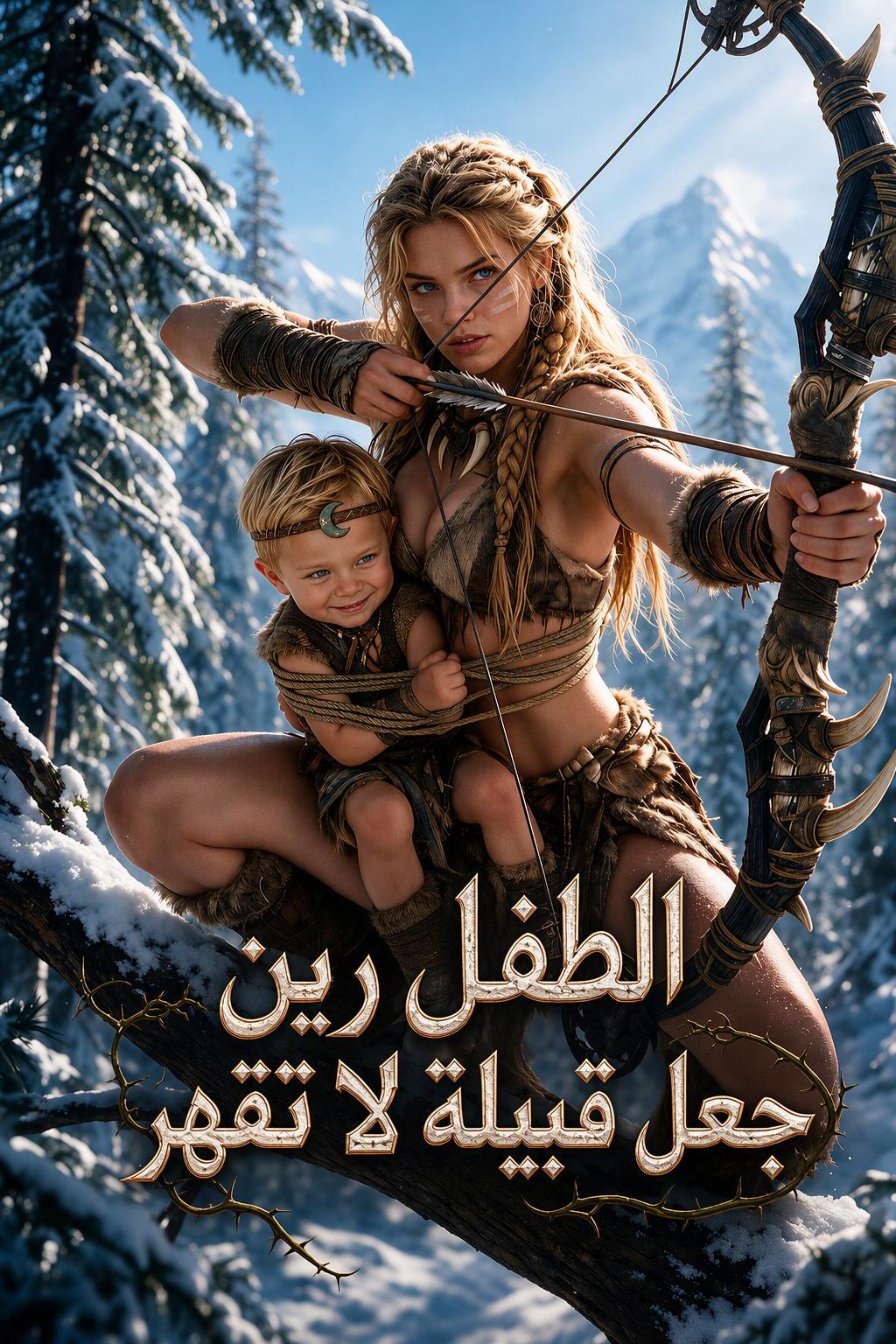تقود القبيلة في لعبة الأطفال