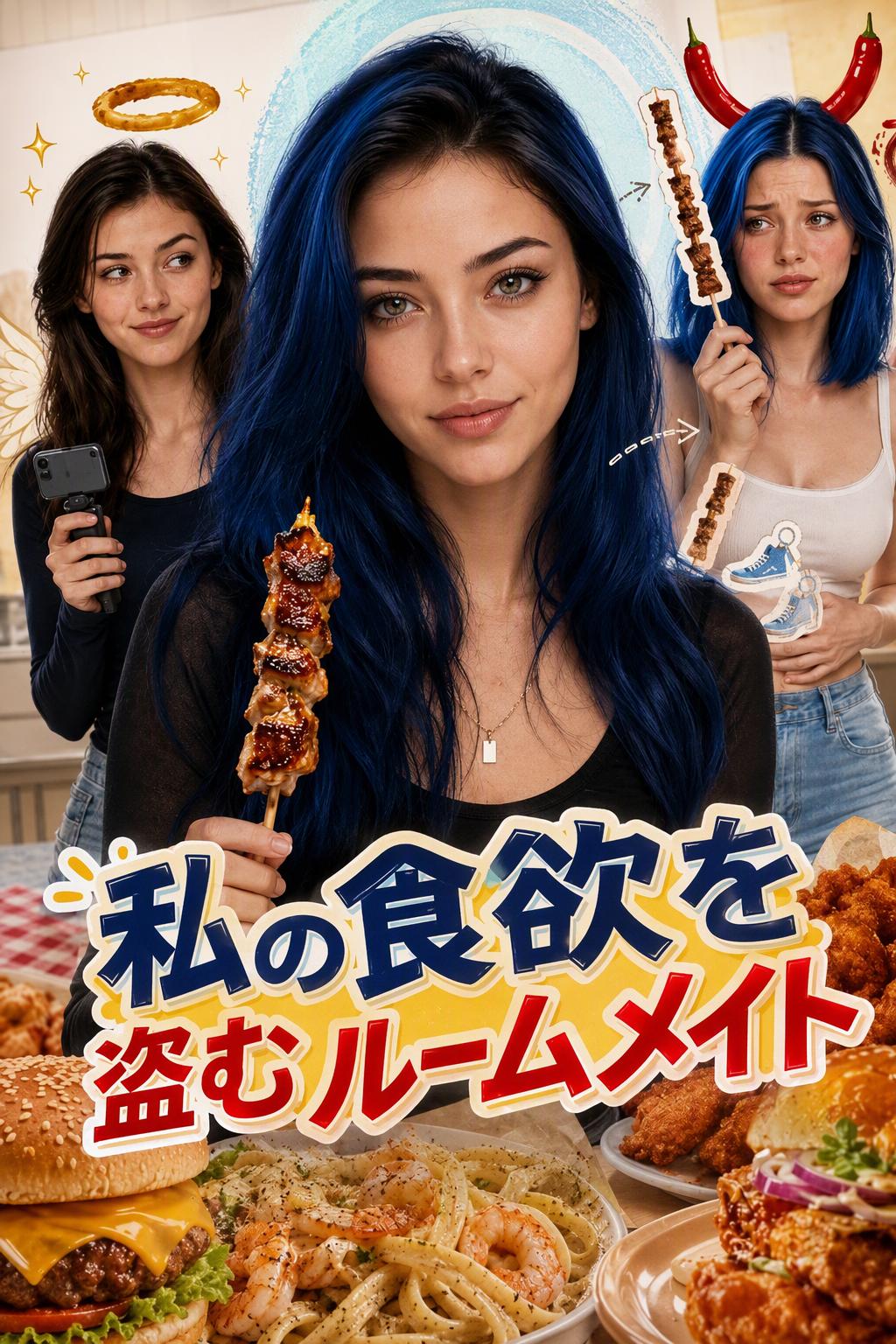 私の食欲を盗むルームメイト