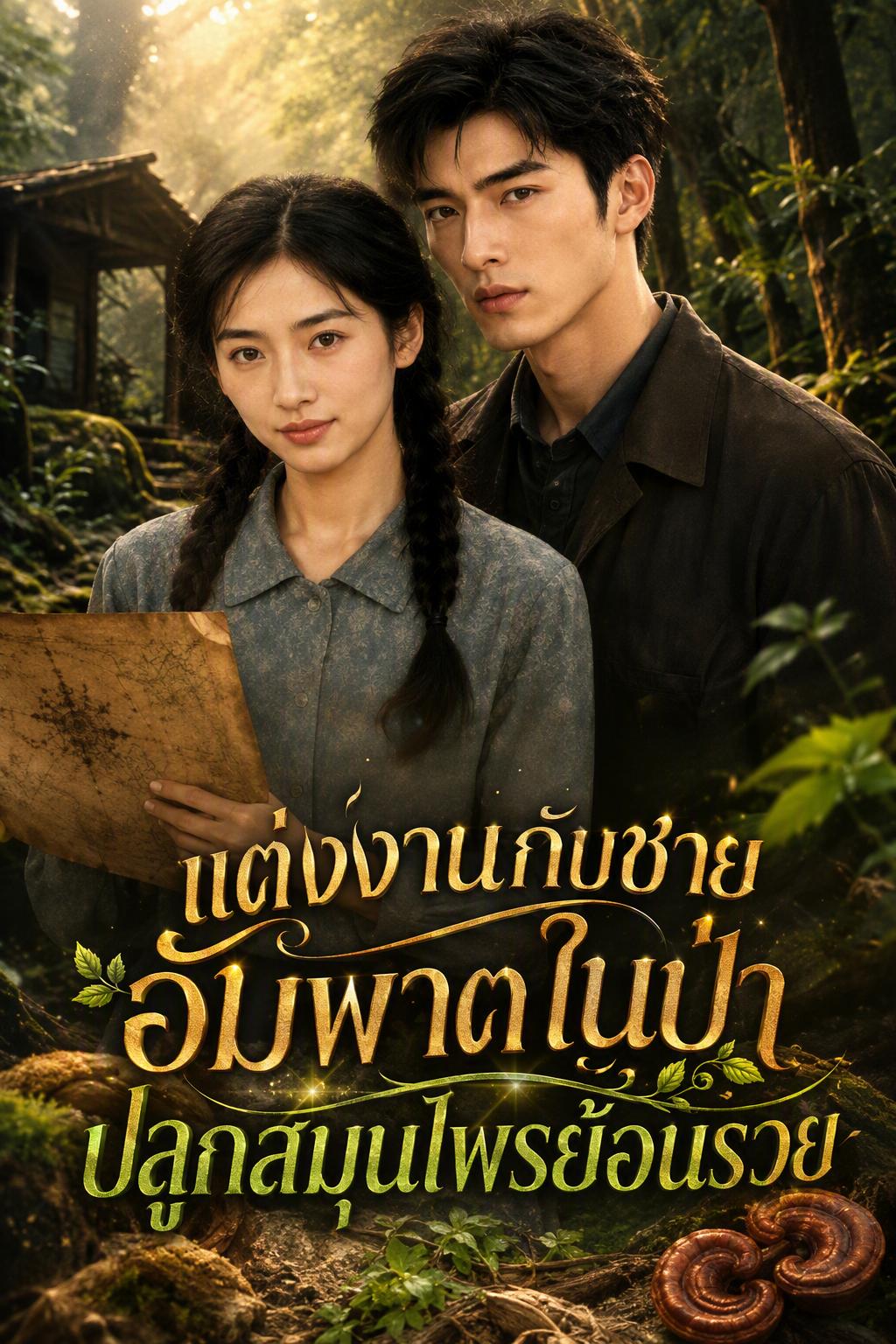 แต่งงานกับชายอัมพาตในป่า ปลูกสมุนไพรย้อนรวย