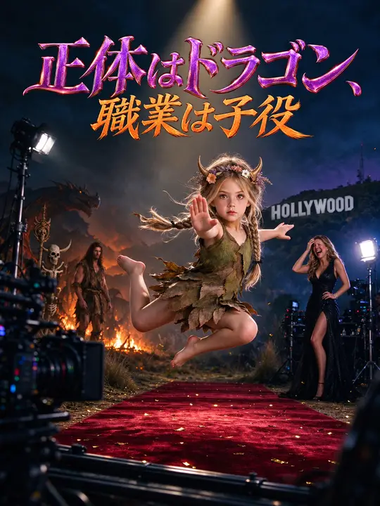 正体はドラゴン、職業は子役
