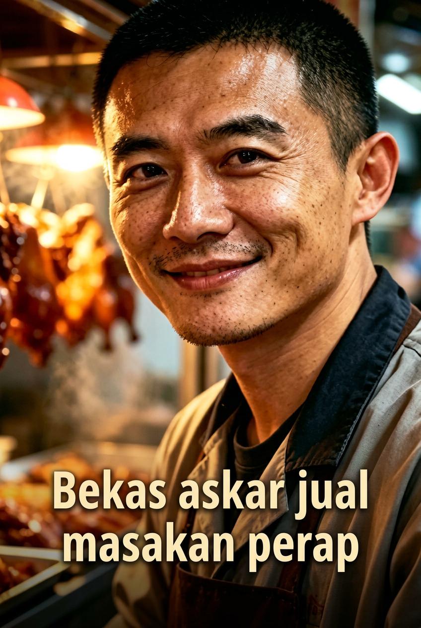 Bekas askar jual masakan perap
