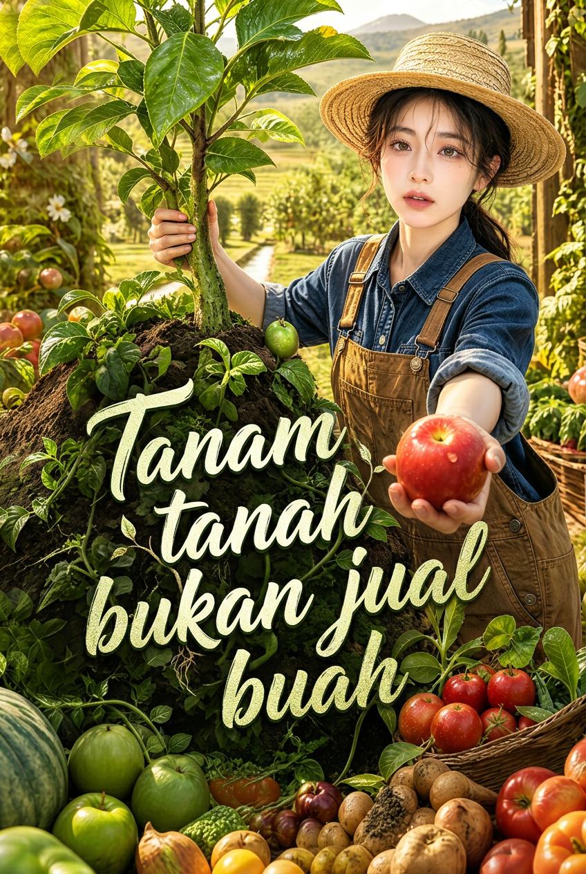 Tanam tanah bukan jual buah