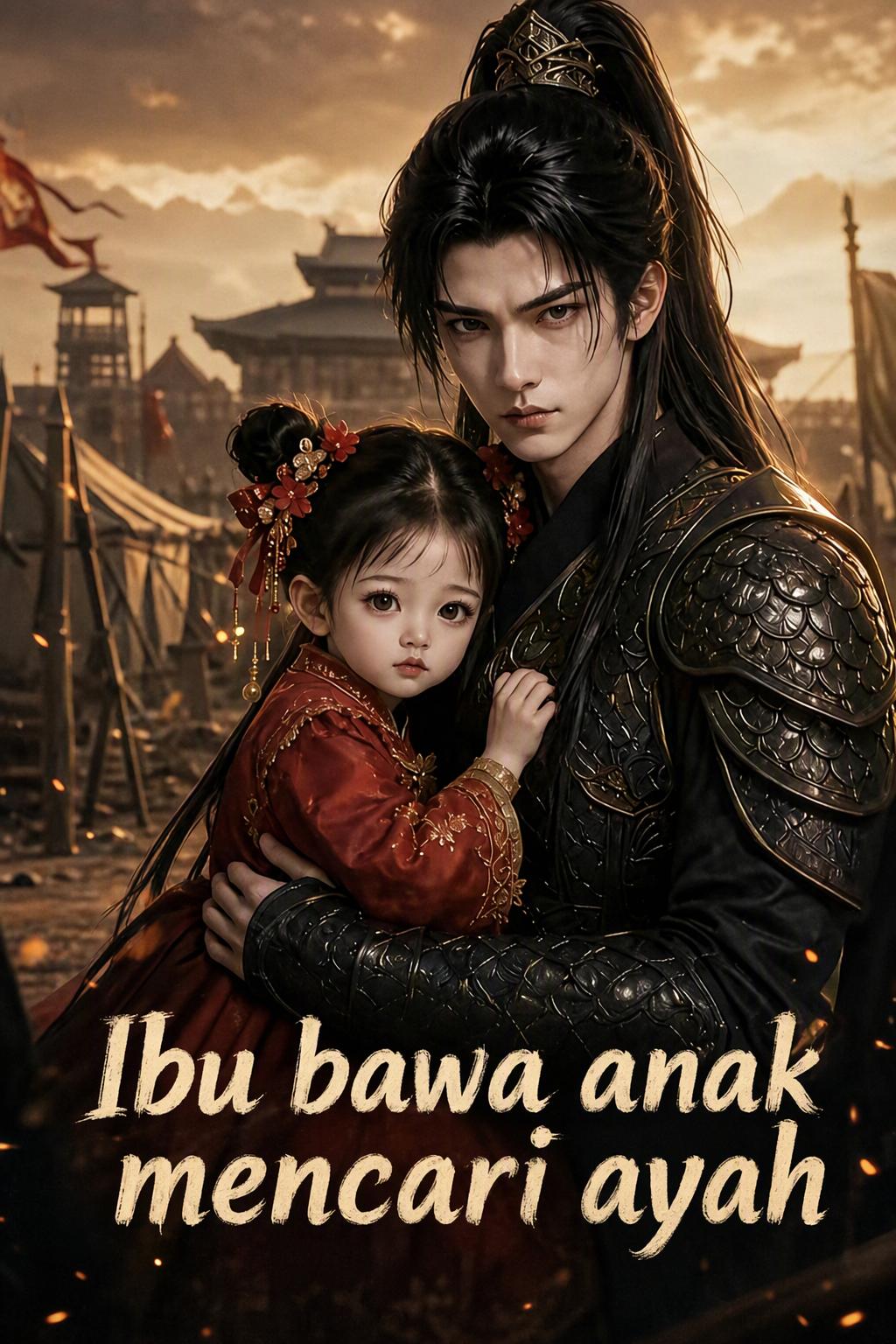 Ibu bawa anak mencari ayah