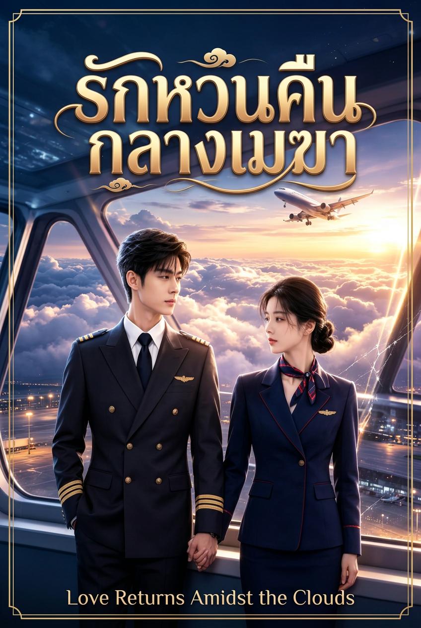 คู่รักนักบินพบรักอีกครั้งเหนือเมฆ