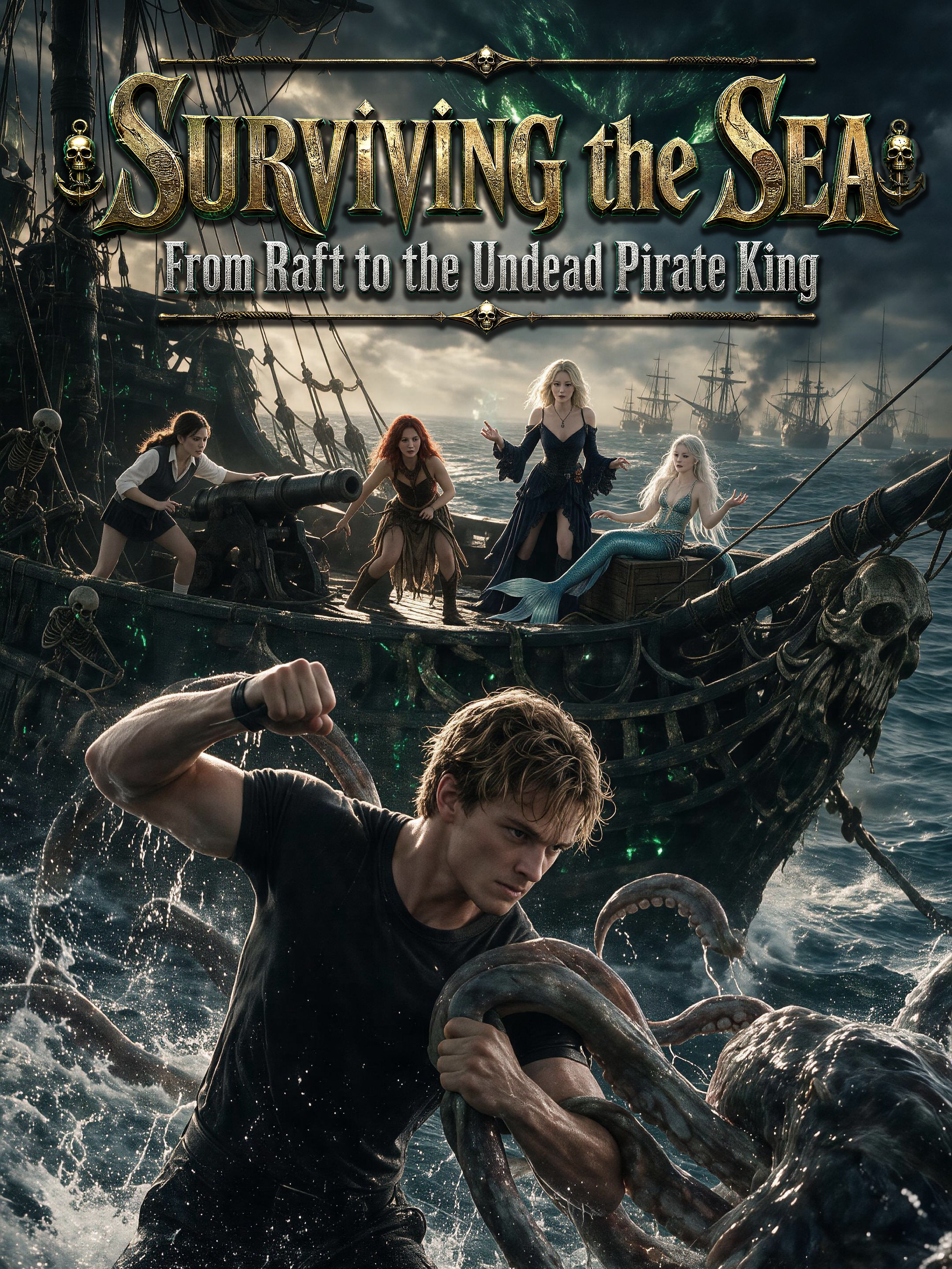 Surviving the Sea: From Raft to the Undead Pirate King