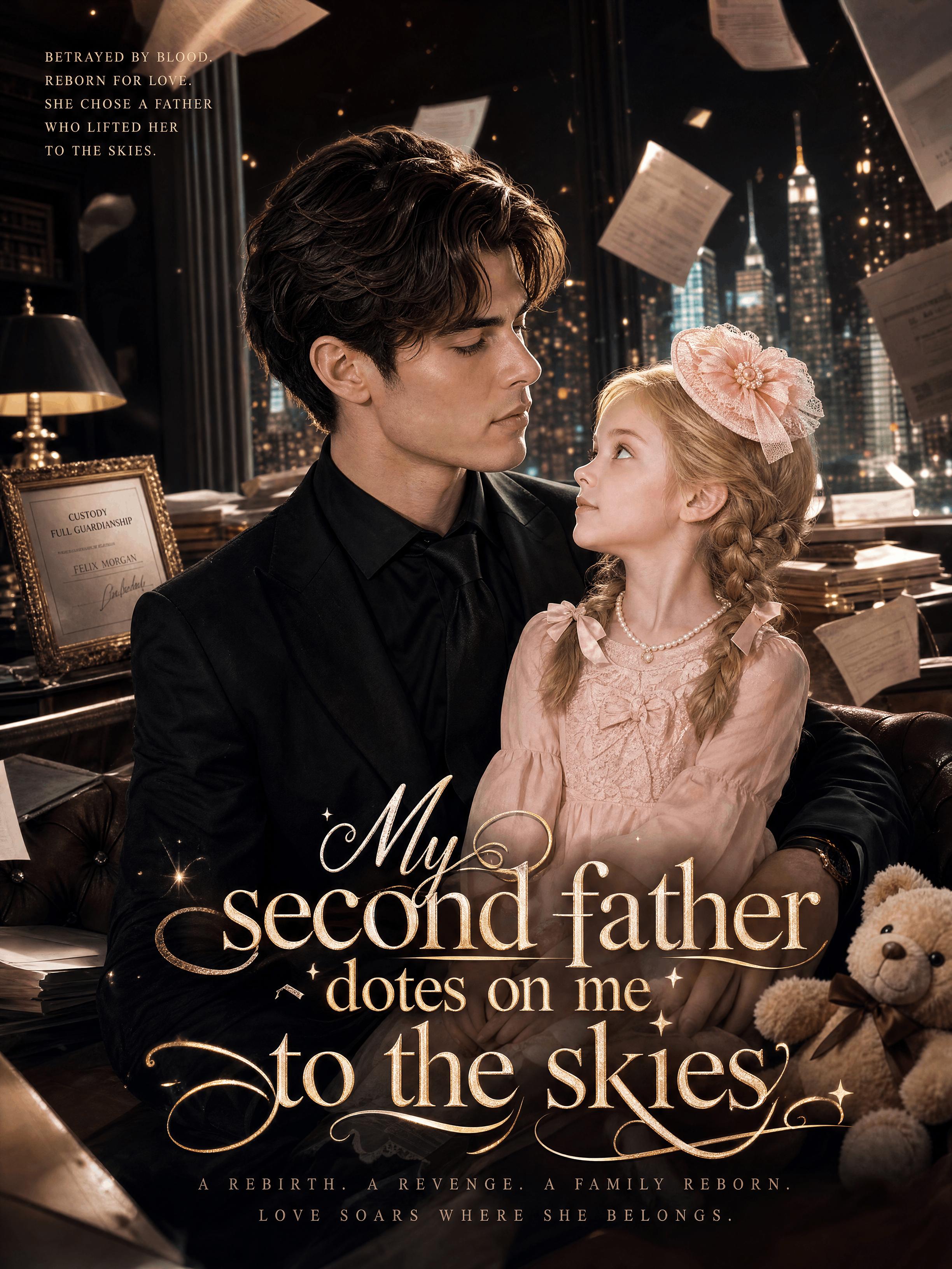 My second father dotes on me to the skies