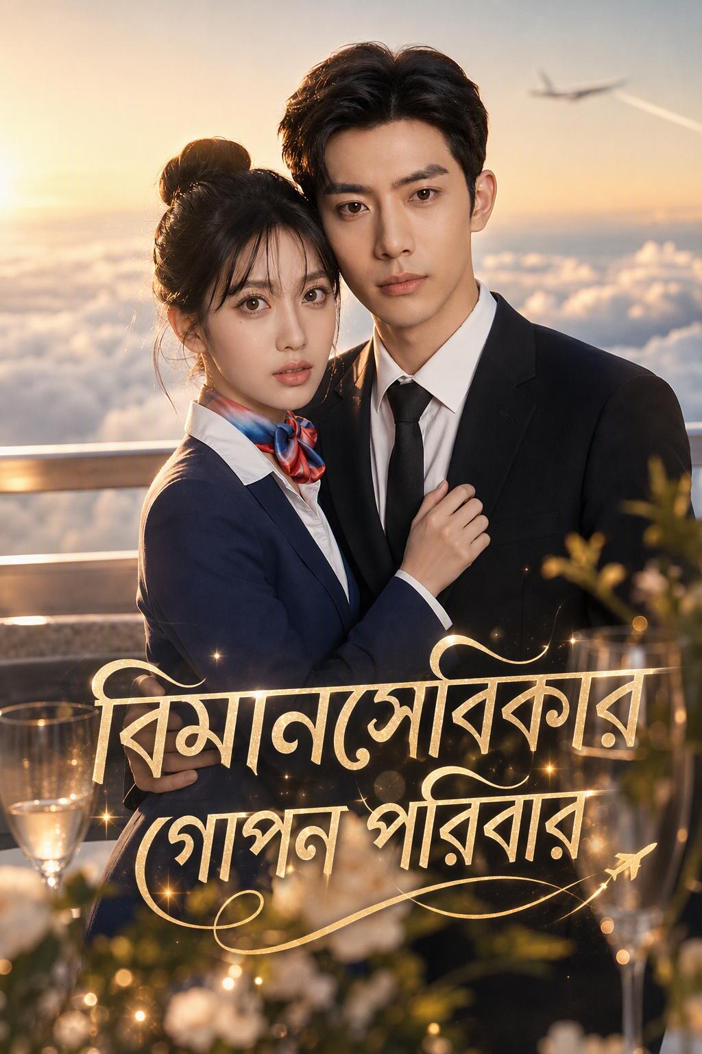 বিমানসেবিকার গোপন পরিবার
