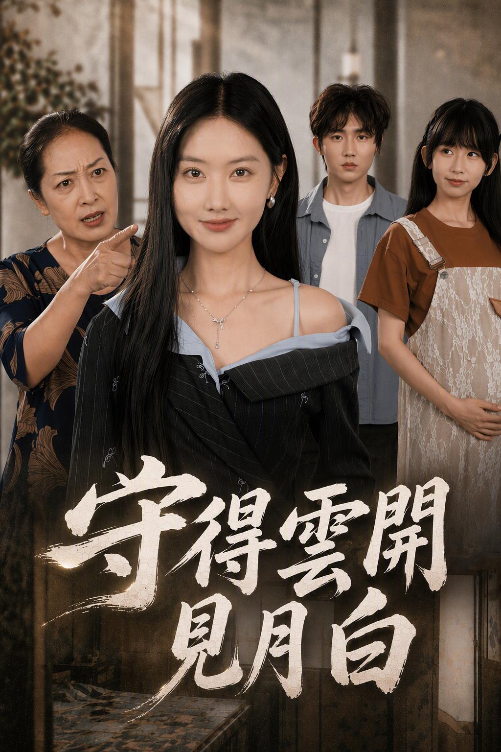 守得雲開見月白