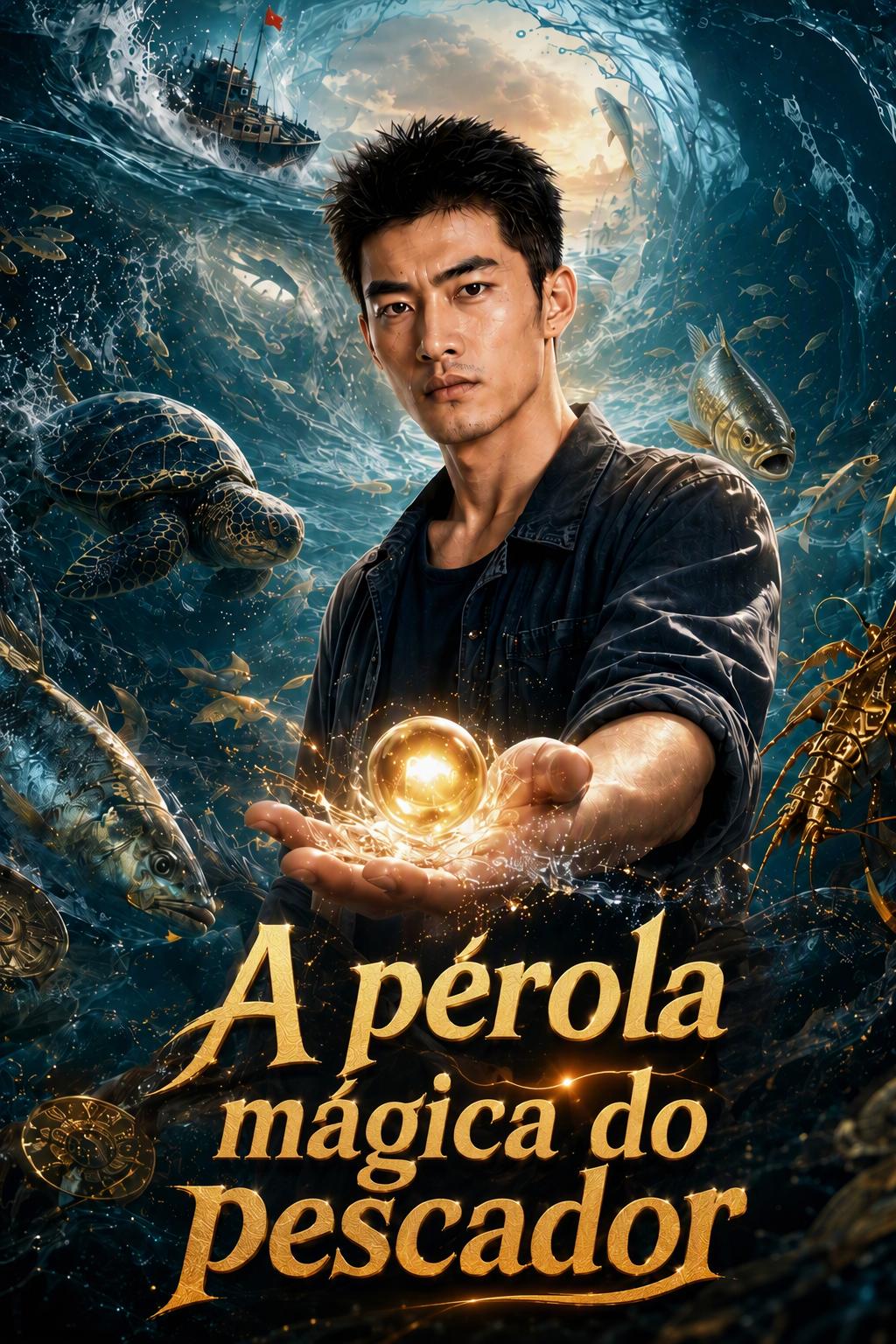 O pescador com pérola mágica