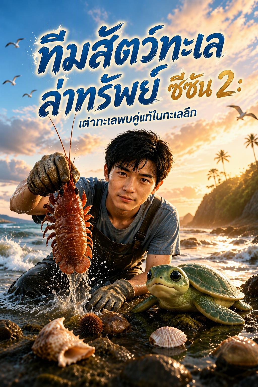 ทีมสัตว์ทะเลล่าทรัพย์ ซีซัน 2: เต่าทะเลพบคู่แท้ในทะเลลึก
