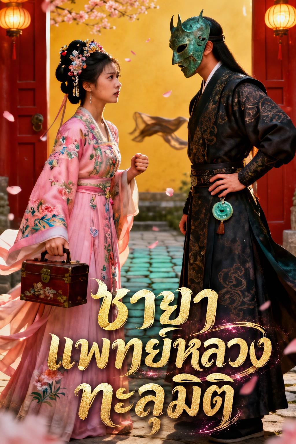 หมอหญิงข้ามยุคแต่งงานขุนนางหน้ากาก