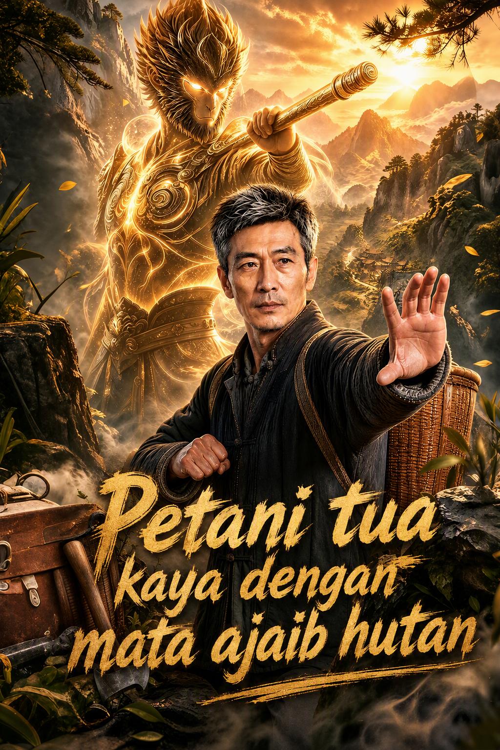 Petani tua kaya dengan mata ajaib hutan