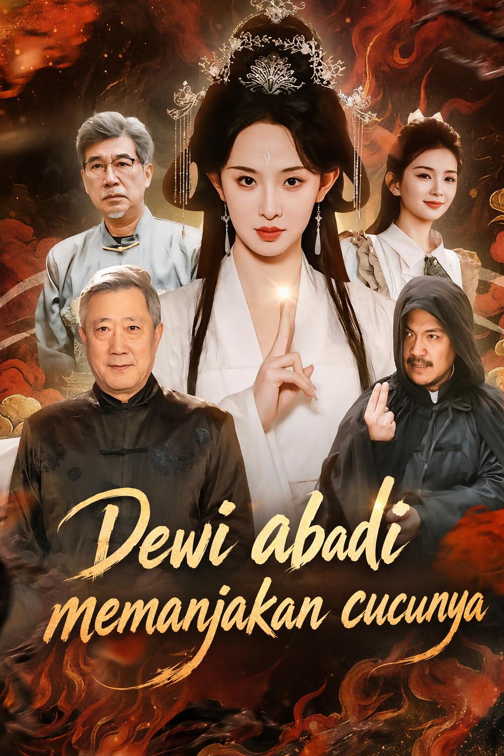 Dewi Abadi Memanjakan Cucunya