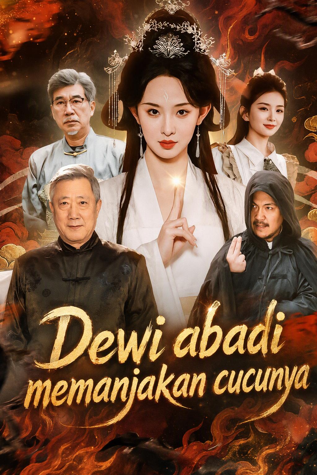 Dewi Abadi Memanjakan Cucunya