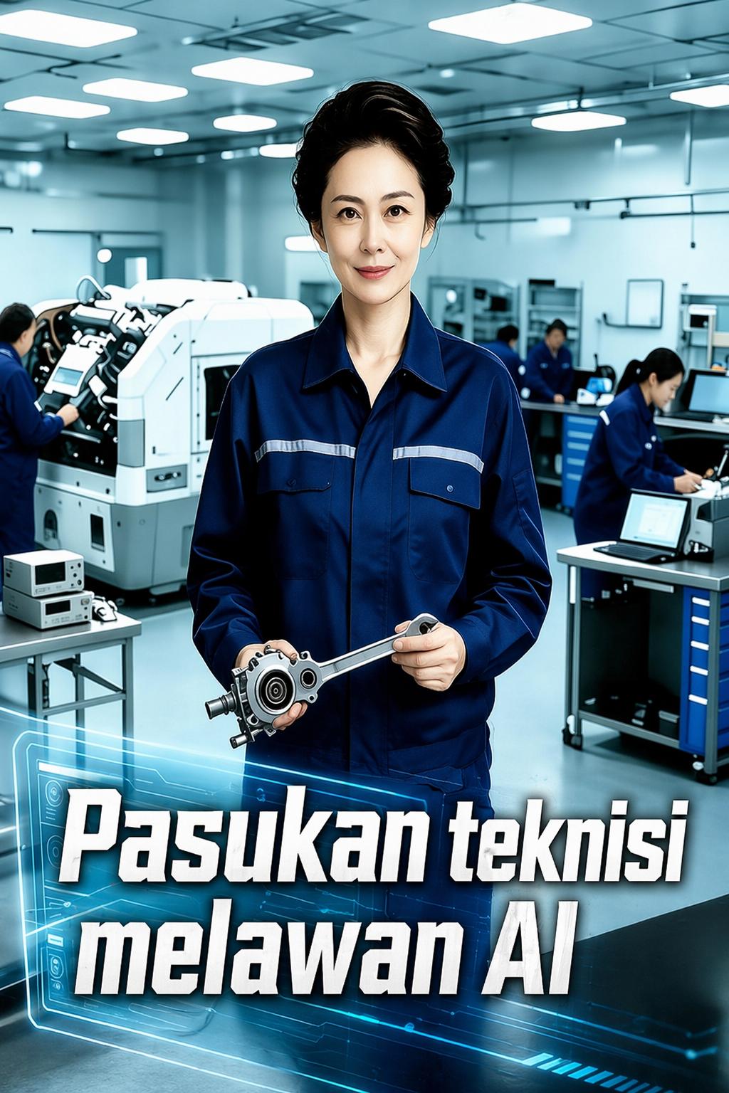 Pasukan teknisi melawan AI