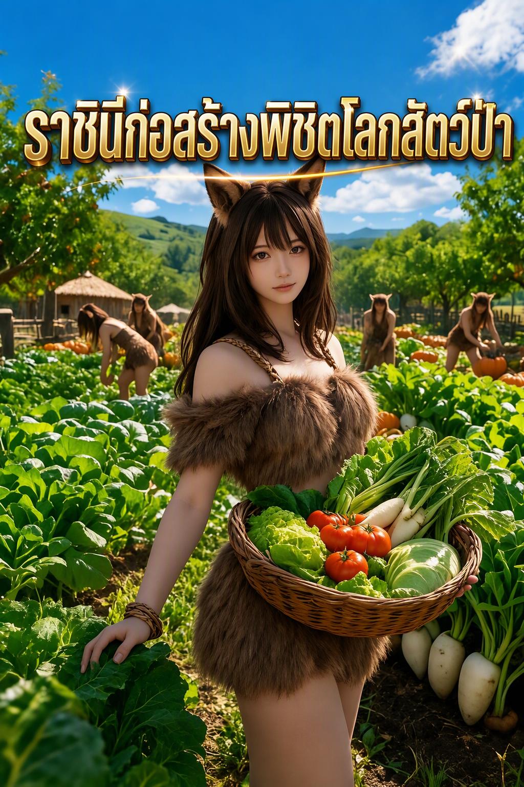 ราชินีก่อสร้างพิชิตโลกสัตว์ป่า