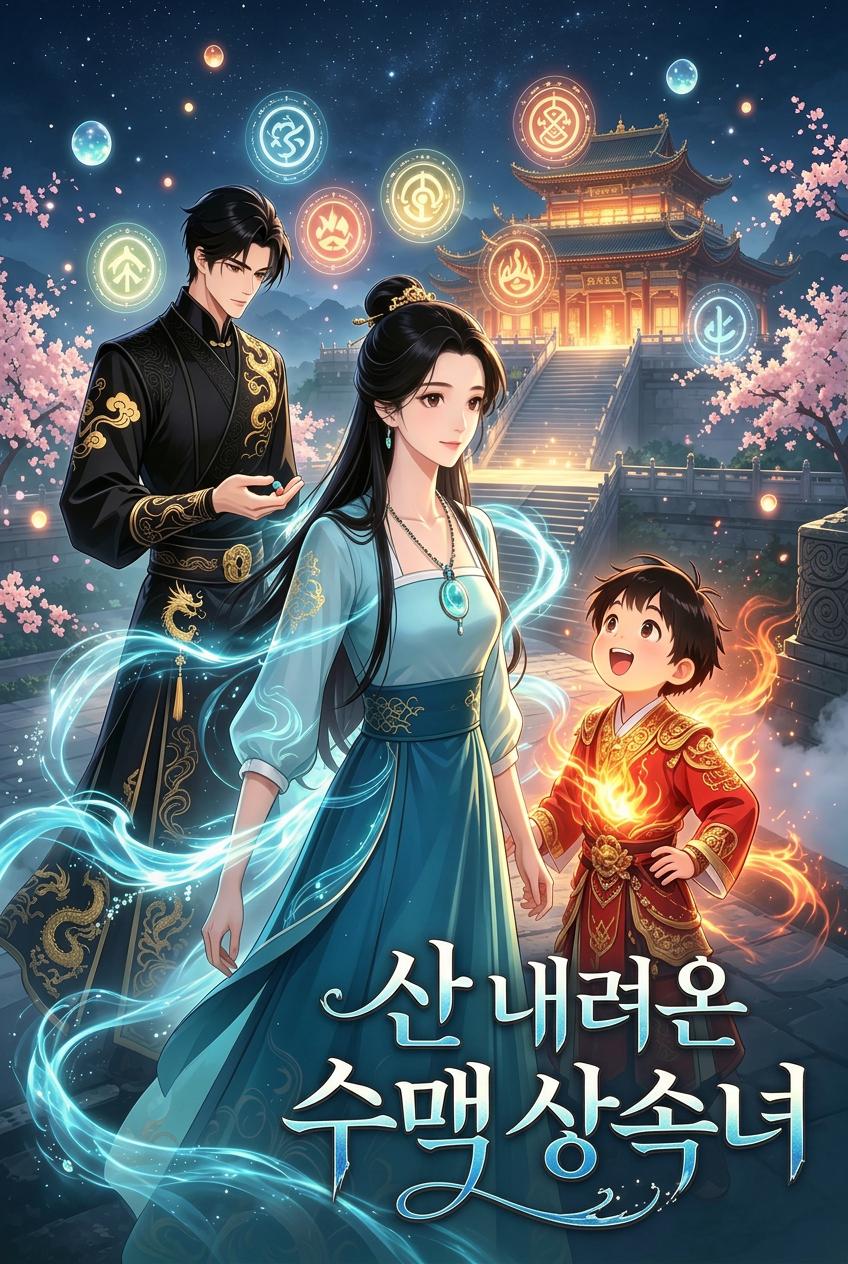 산 내려온 수맥 상속녀