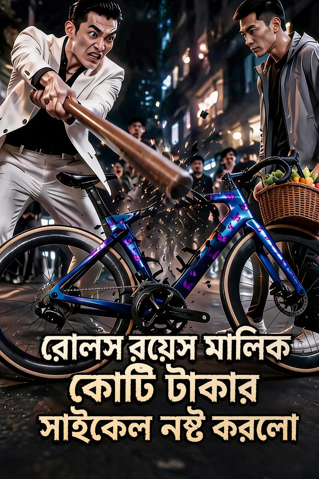 বাজার করার পথে সংগ্রাহকের সাইকেল ভাঙচুর