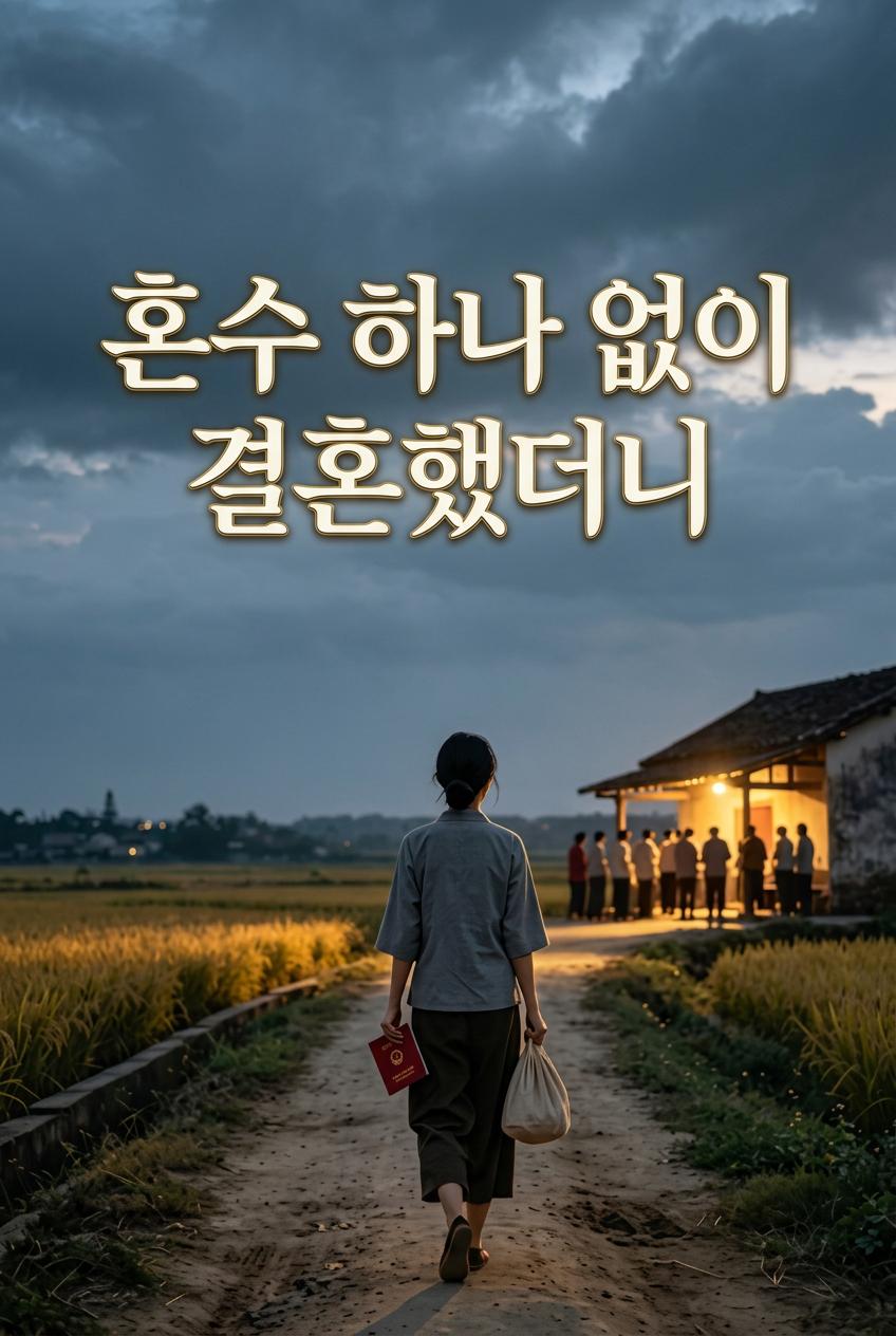 혼수 하나 없이 결혼했더니