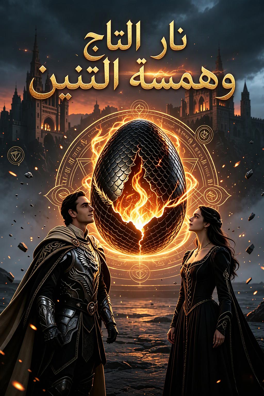 التاج ونار التنين