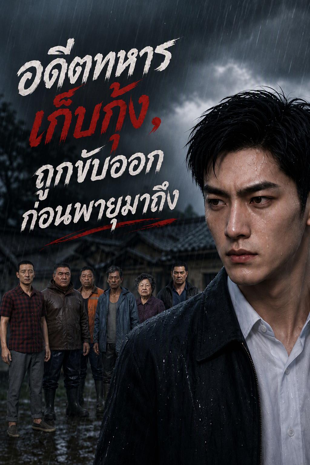 อดีตทหารเก็บกุ้งถูกขับออก ก่อนพายุมาถึง