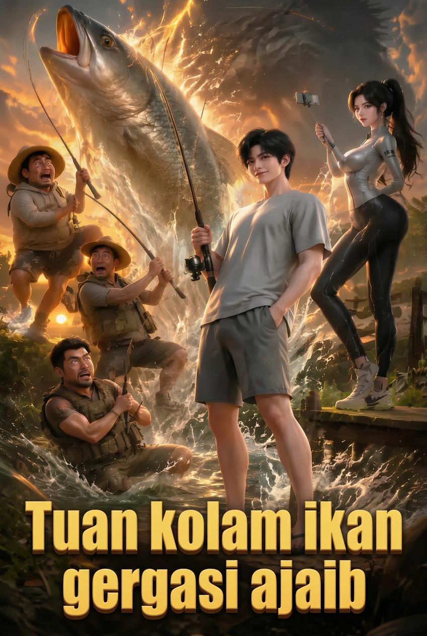 Tuan kolam ikan gergasi ajaib