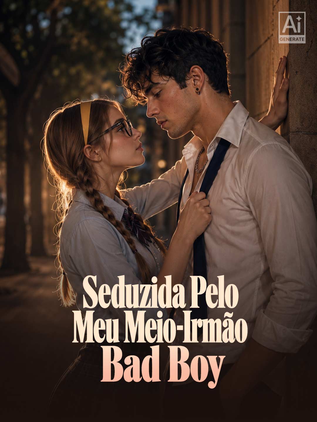 Seduzida pelo Meio-Irmão Bad Boy