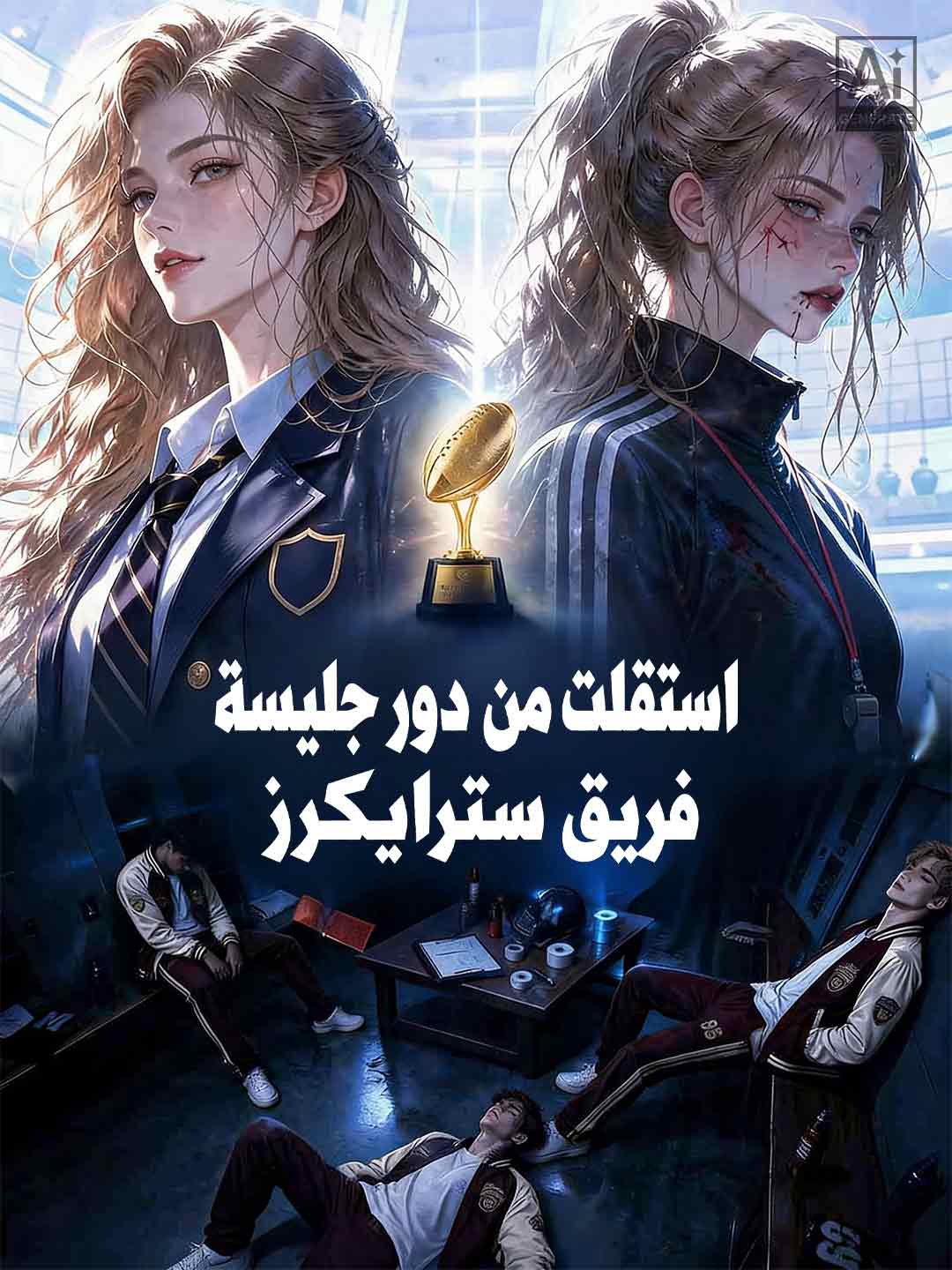 استقلت من دور جليسة فريق سترايكرز