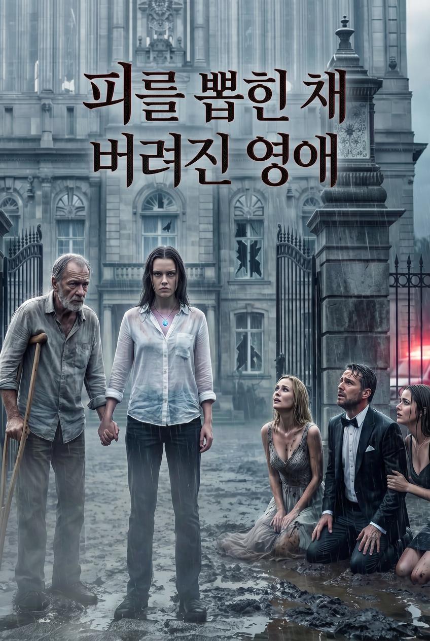 피를 다 뽑히고 버려졌다