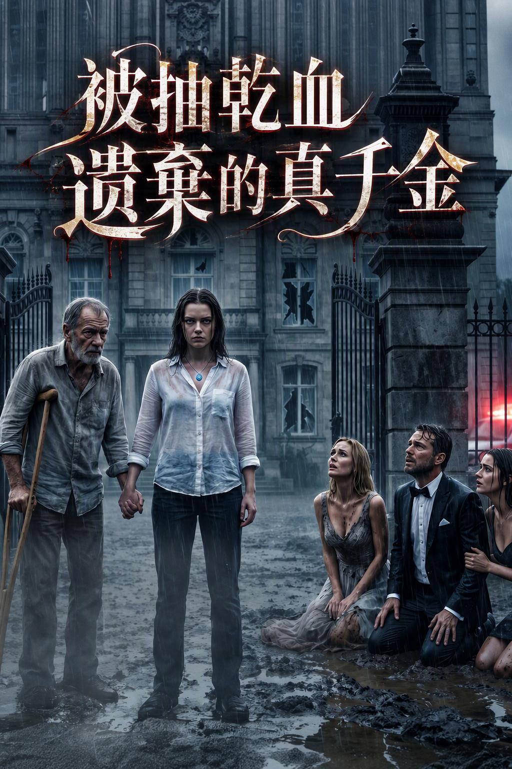 抽干鲜血后被抛弃