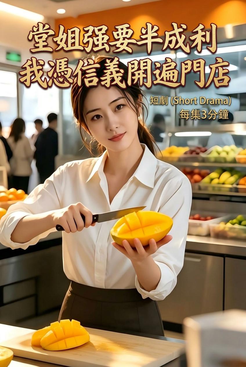 堂姐強要半成利，我憑信義開遍門店