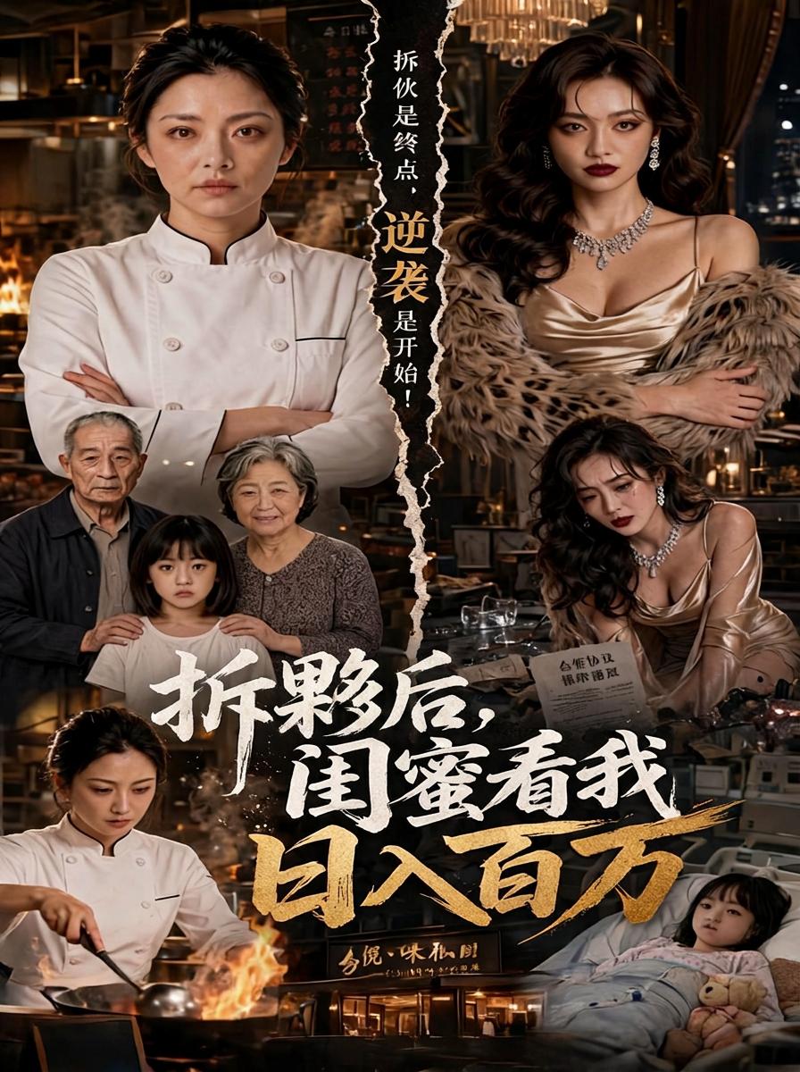 拆夥後，閨蜜看我日入百萬