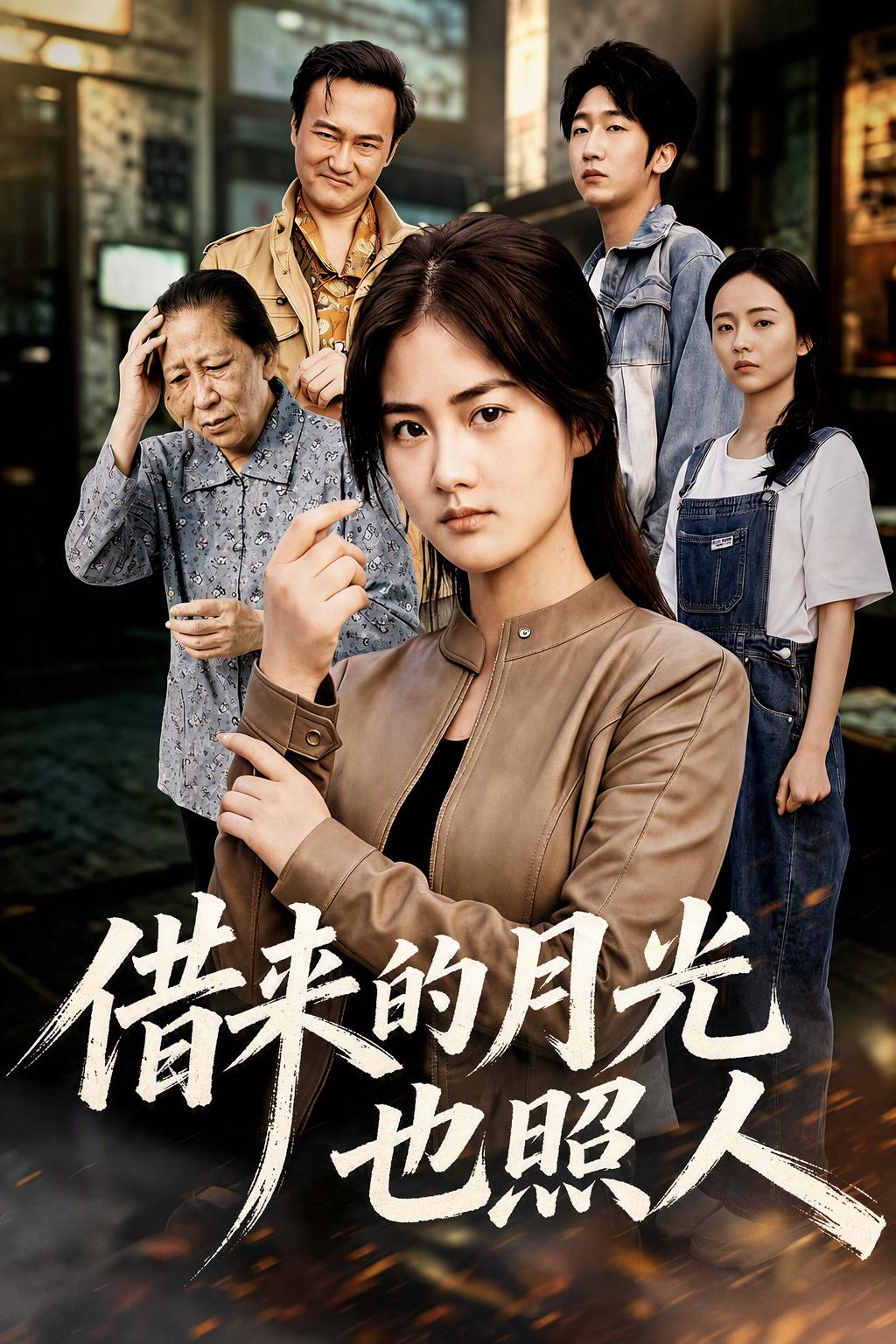 借來的月光也照人