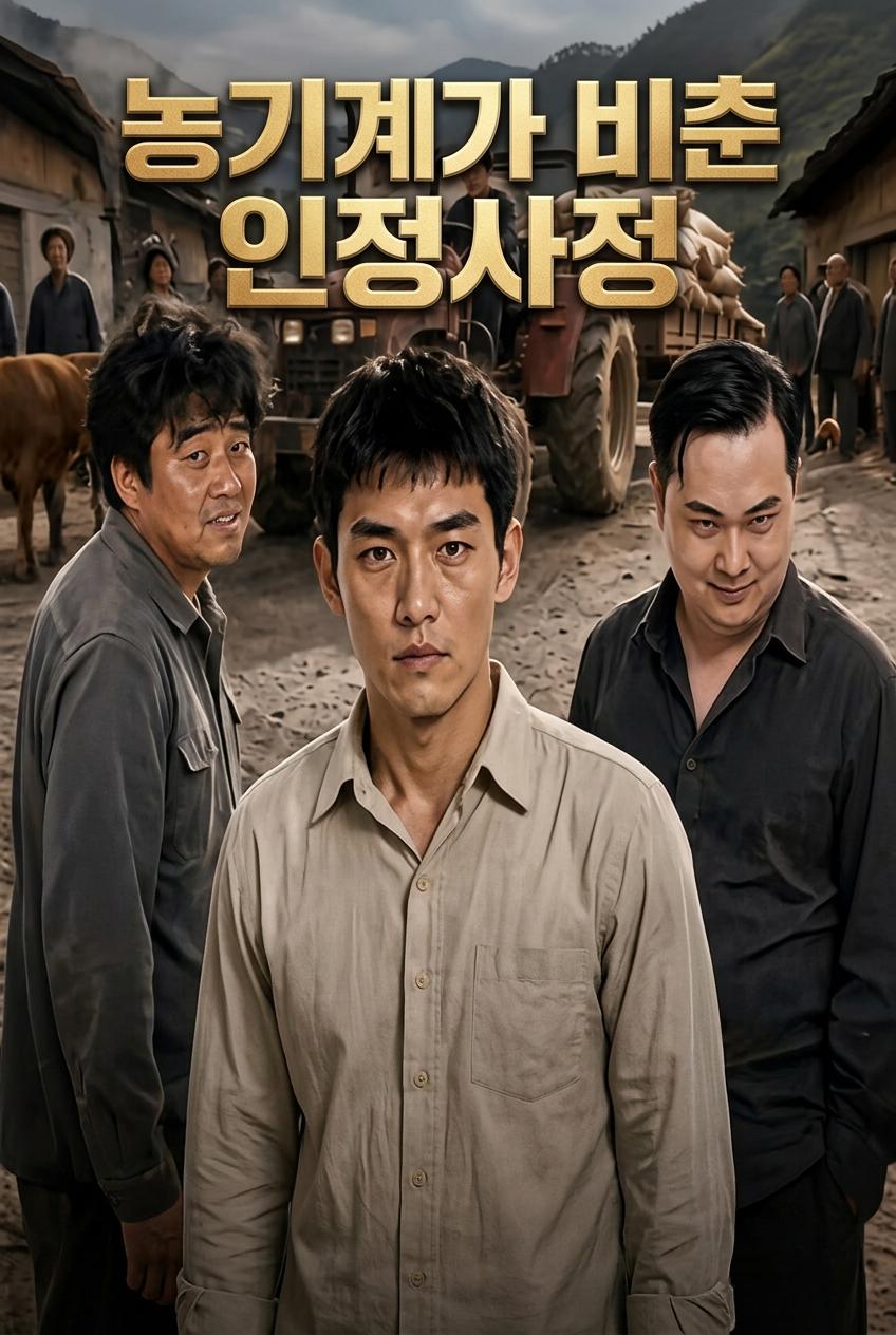 마을 어귀 농기계가 비춘 세상 인심
