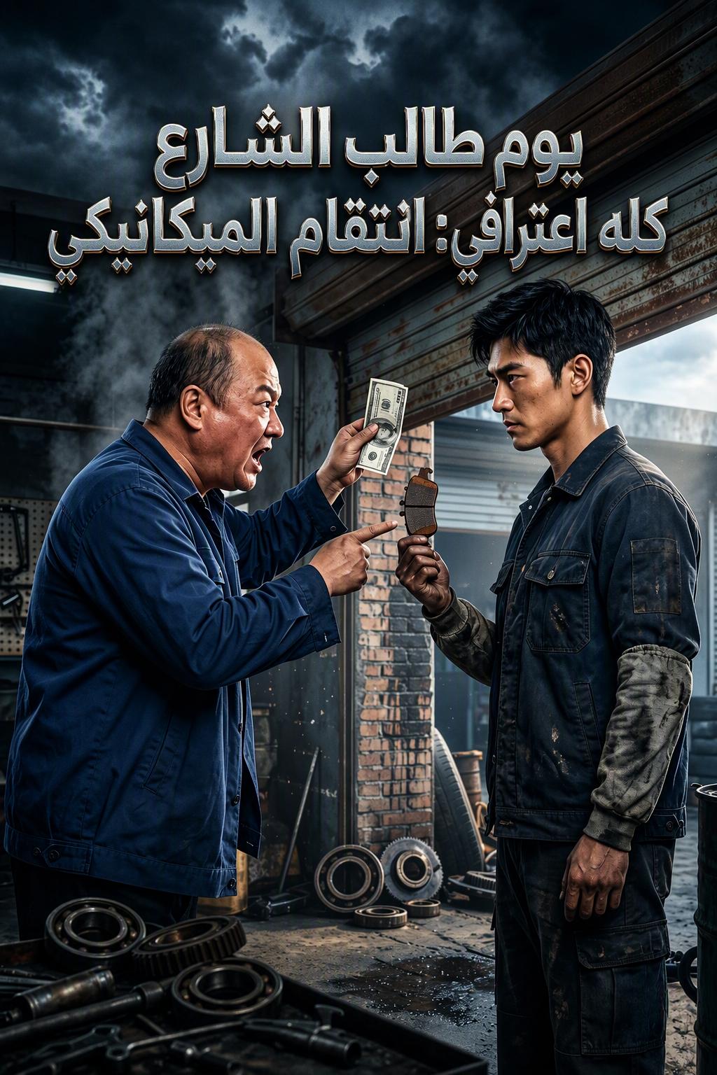 الميكانيكي المجبر على الاعتراف من الحي بأكمله