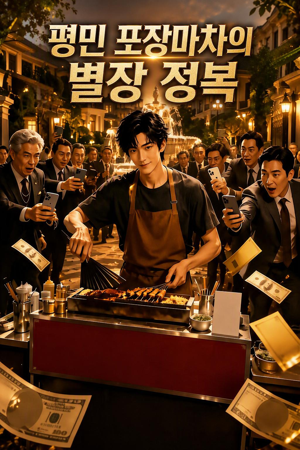초호화 빌라촌에 들어선 포장마차