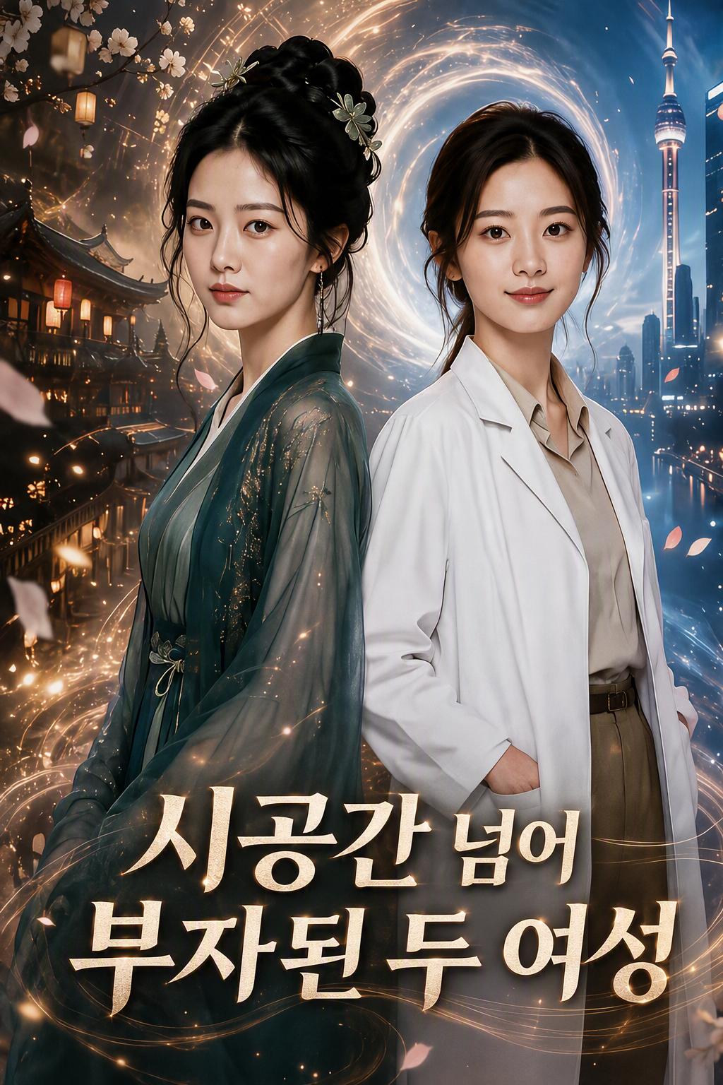 시공간 넘어 부자된 두 여성