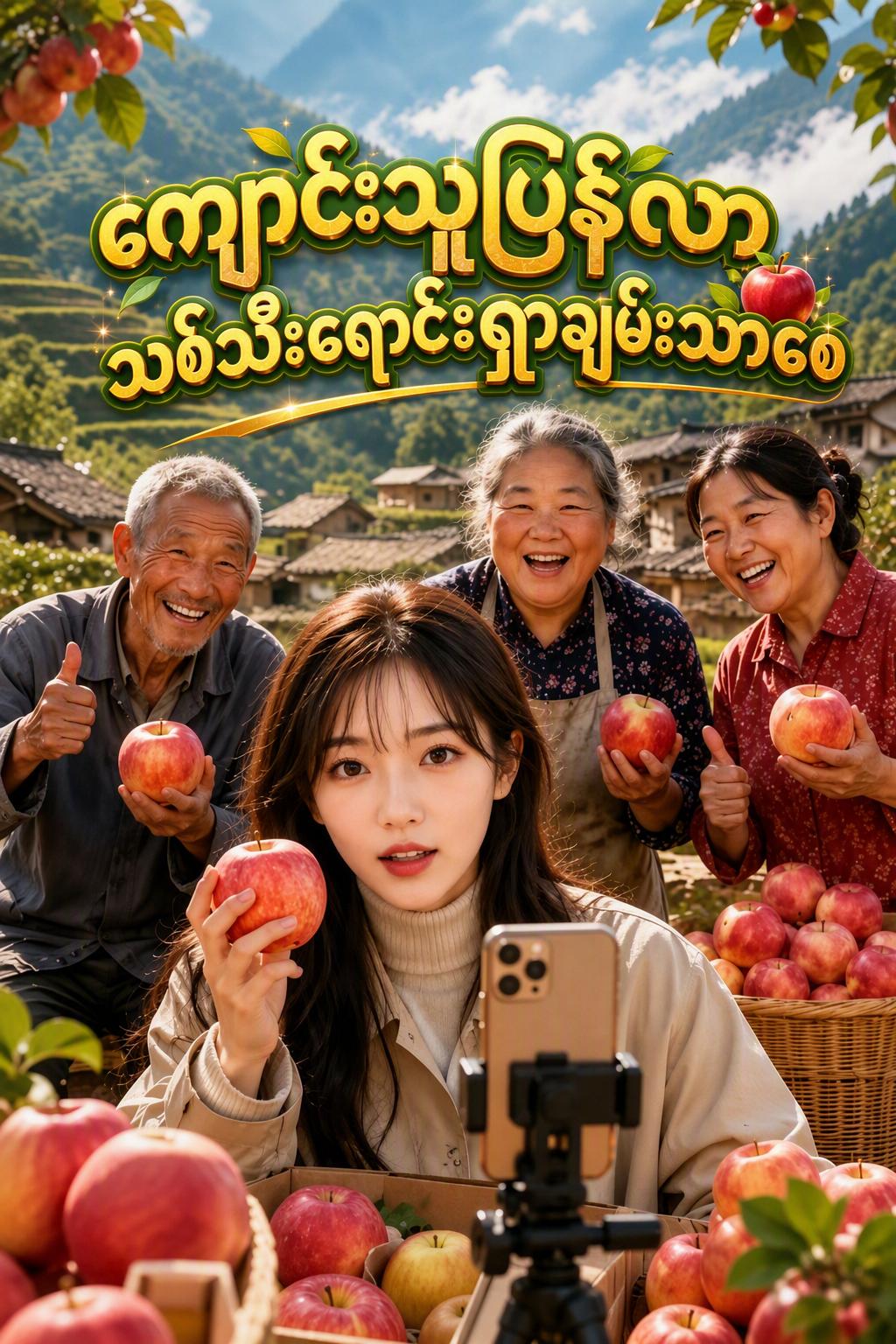 ကျောင်းသူပြန်လာ သစ်သီးရောင်းရွာချမ်းသာစေ