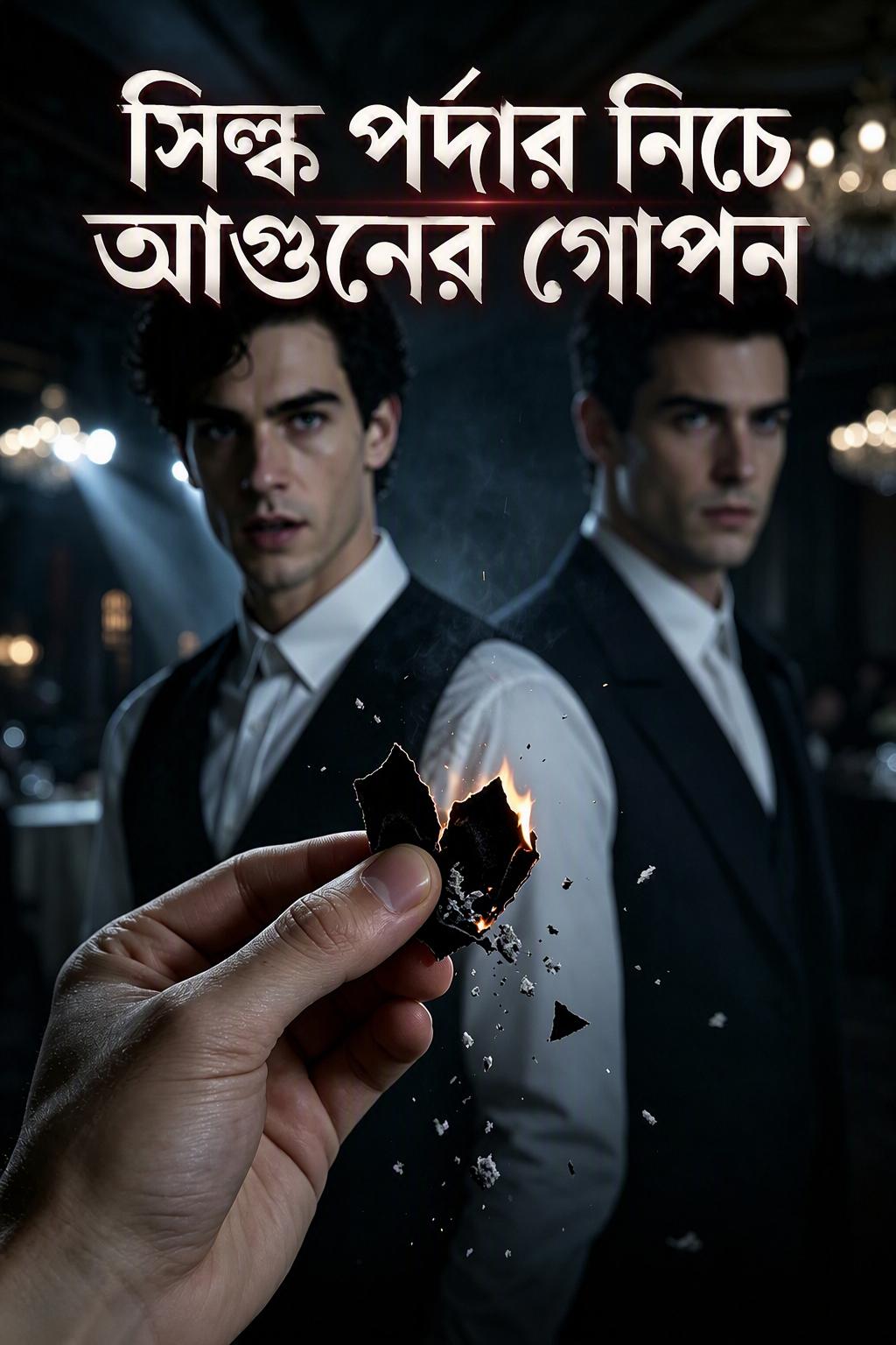 সিল্ক পর্দার নিচে আগুনের গোপন