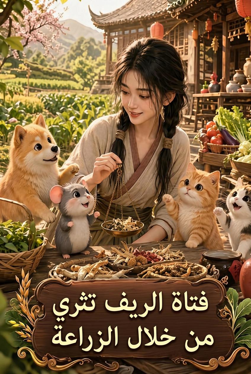 فتاة القرية تصنع ثروتها بالزراعة