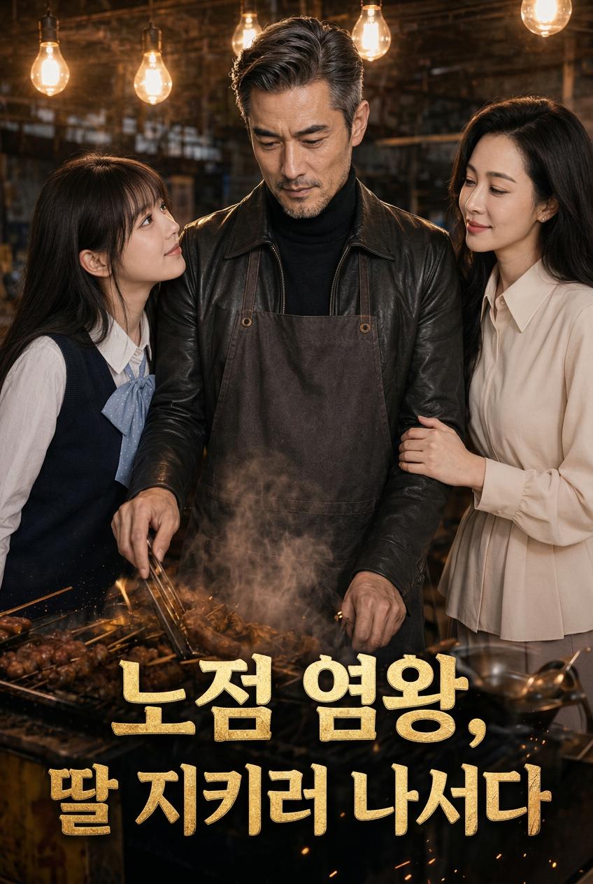 딸을 지키는 염라대왕, 노점상 아빠의 귀환