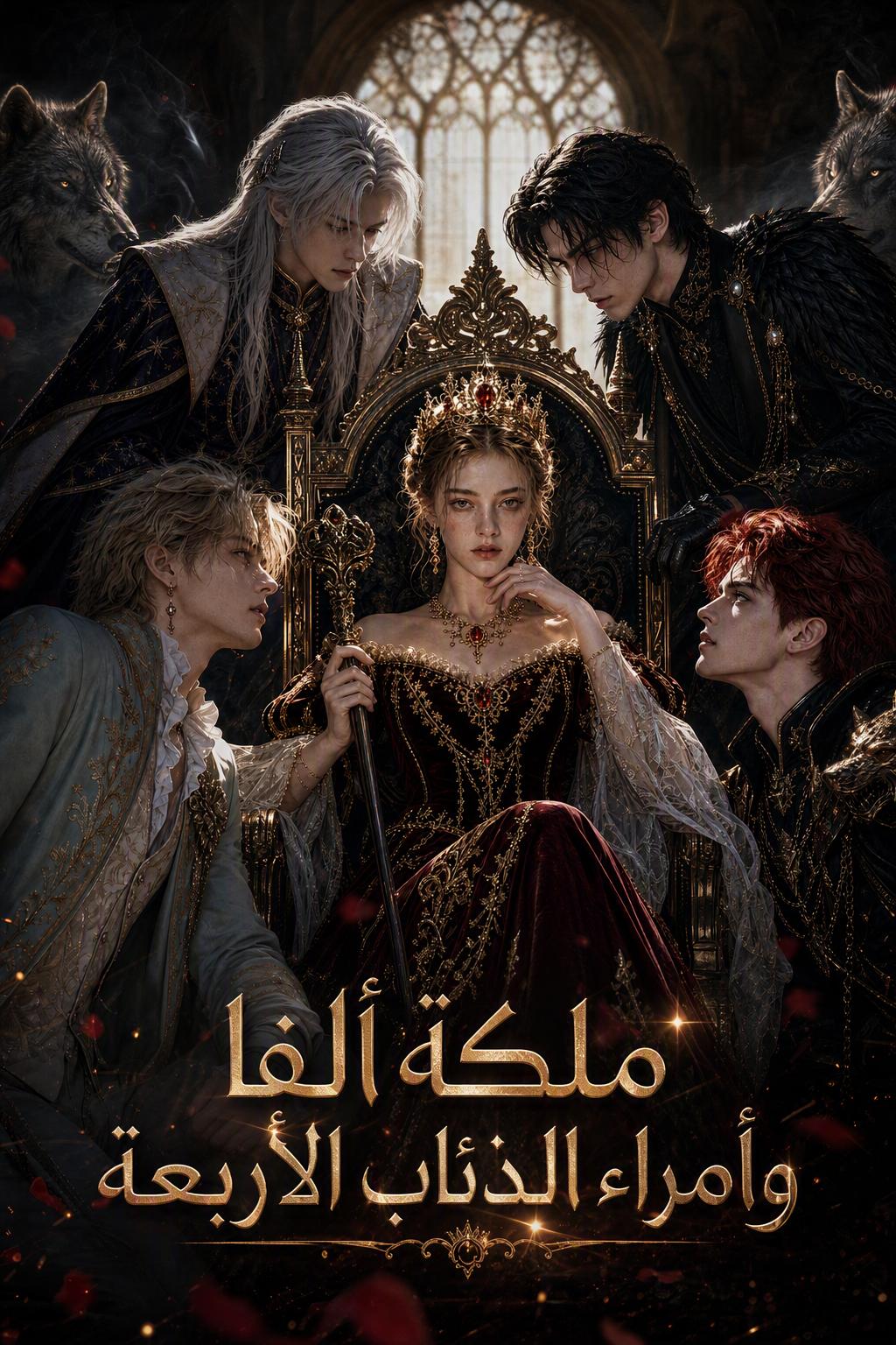 ملكة الألفا للذئاب الأربعة