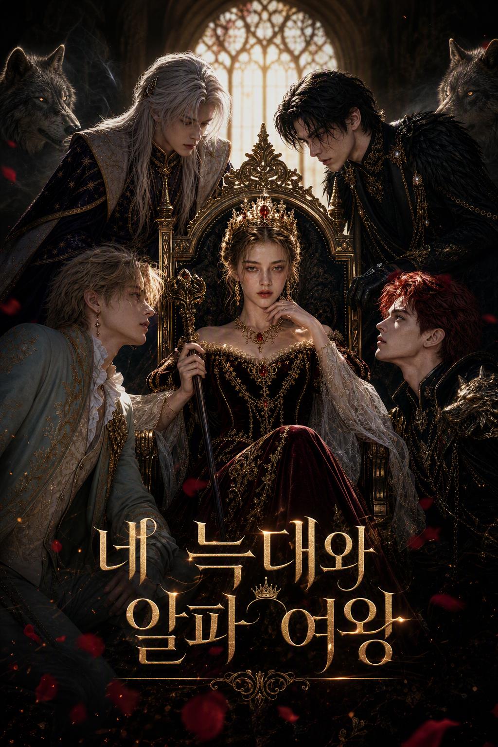 네 늑대의 알파 여왕
