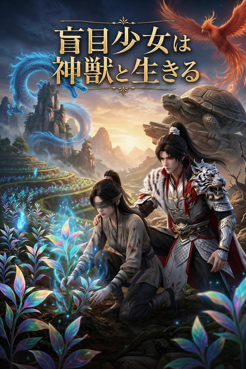 盲目少女は神獣と生きる