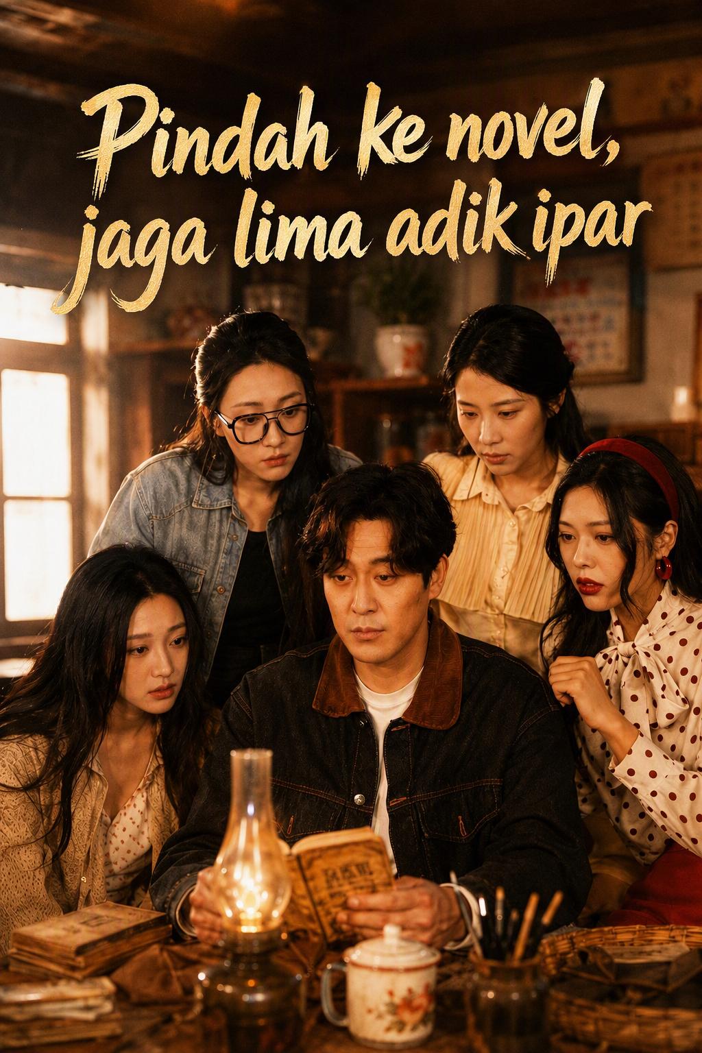 Pindah ke novel, jaga lima adik ipar