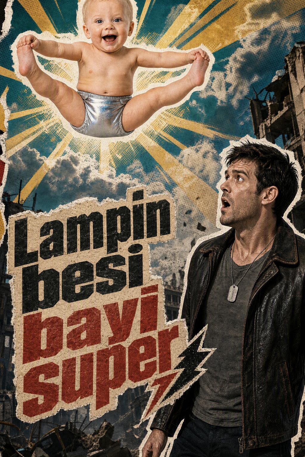 Lampin besi bayi super