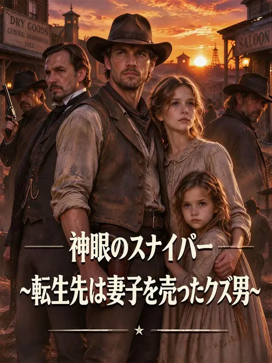 神眼のスナイパー～転生先は妻子を売ったクズ男～